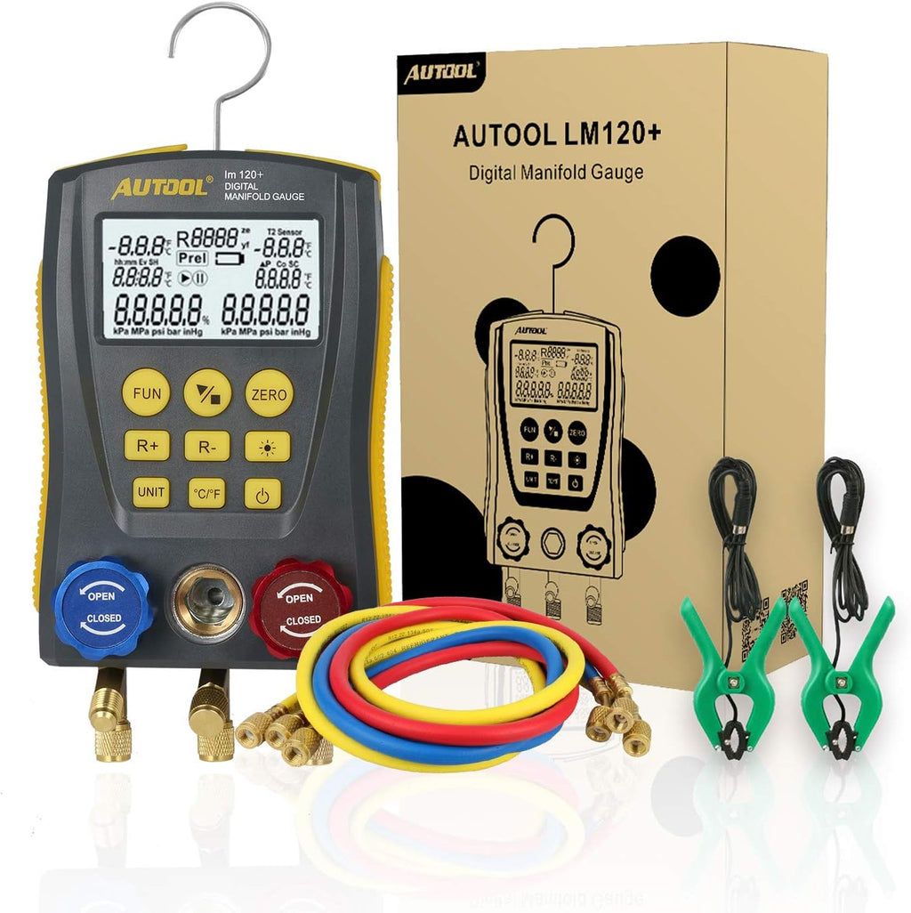 Digital Manifold HVAC System Gauge Set K96124