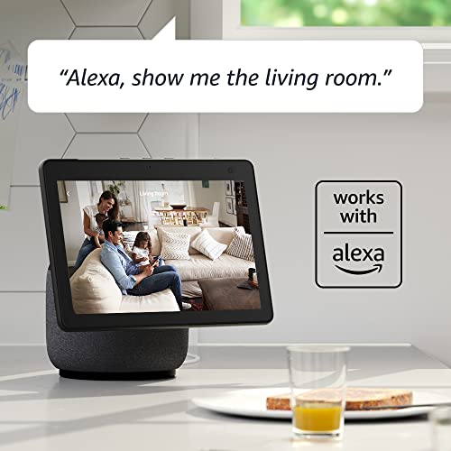 Compact Indoor Plug-In Smart Security Camera, 1080p HD, Night Vision, Motion Detection, Two-Way Audio, White R7688
