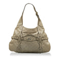 Brown Calf Leather Hobo Bag A8720