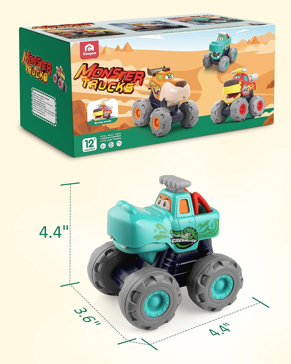 Friction Powered Cars 3PCS Toy Set L32964