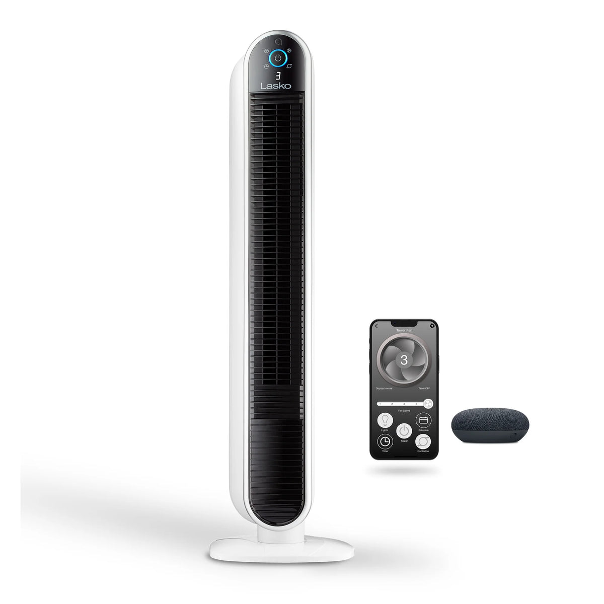 40" Smart Tower Fan with Wi-Fi, 5 Speeds Q418282