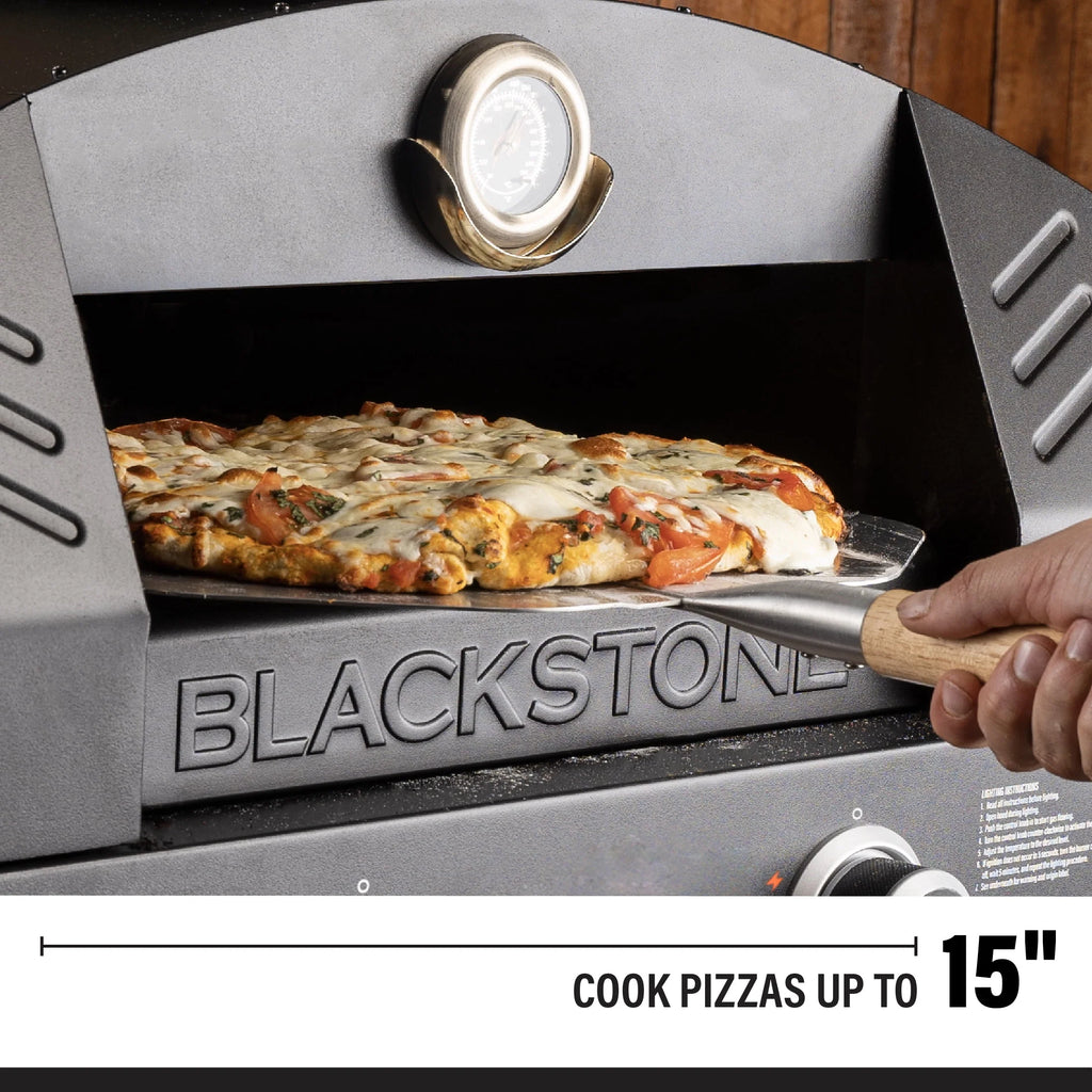 Tabletop Propane Pizza Oven with Two 15 Cordierite Stones L7175