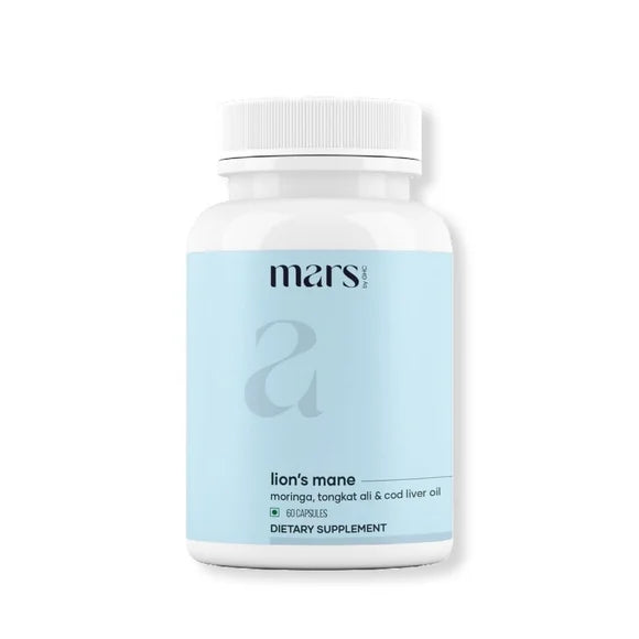 Lion's Mane Capsules with Moringa, Tongkat Ali & Cod Liver Oil I85821