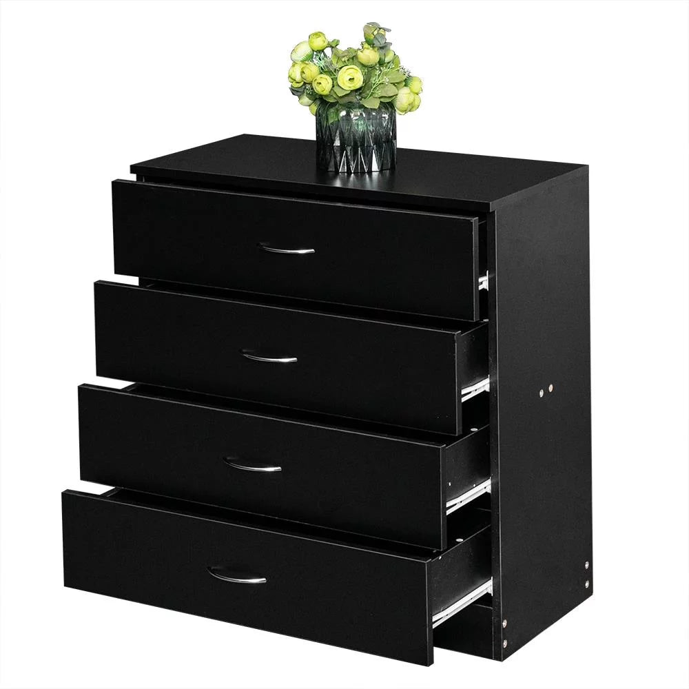 4 Drawer White Dresser D58828
