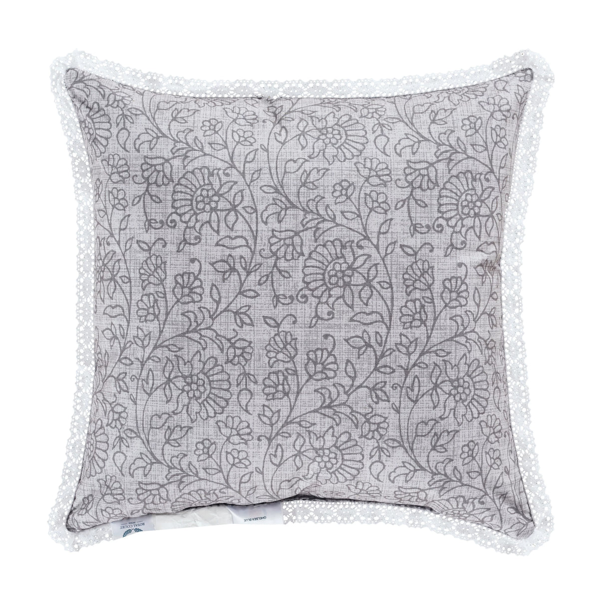 Blue 16" Square Decorative Throw Pillow E9503