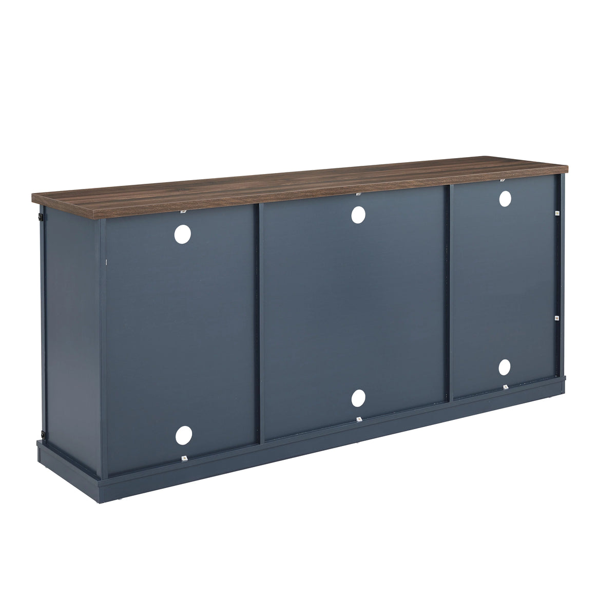 Farmhouse Sliding Barn Door TV Stand V549