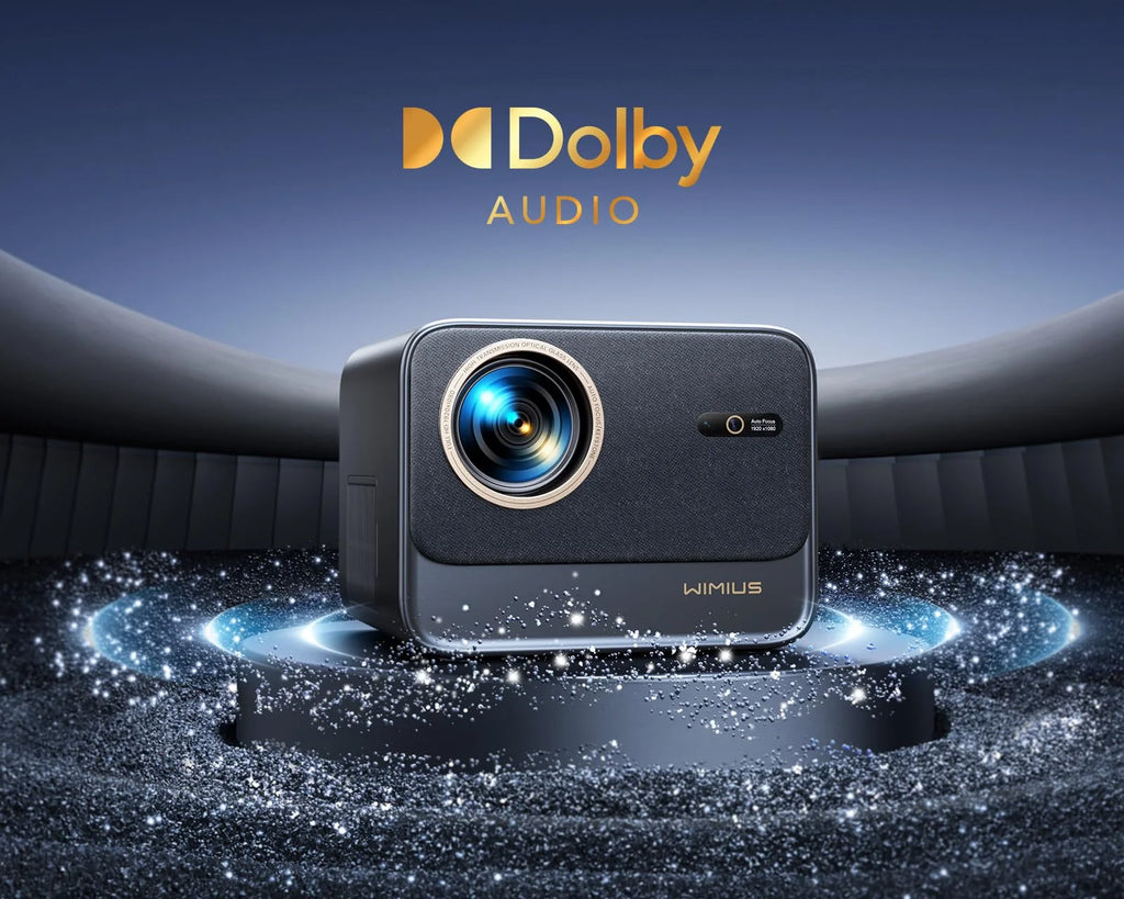 4K Wifi Bluetooth Projector with Auto Focus/Keystone X45127