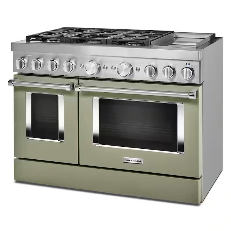 6.3 cu. ft. Smart Double Oven Dual Fuel Range with True Convection O8040