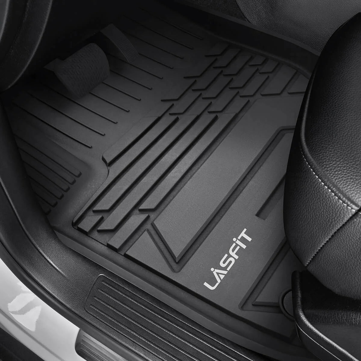 Black TPE All Weather Car Mats for Chevrolet Equinox D825