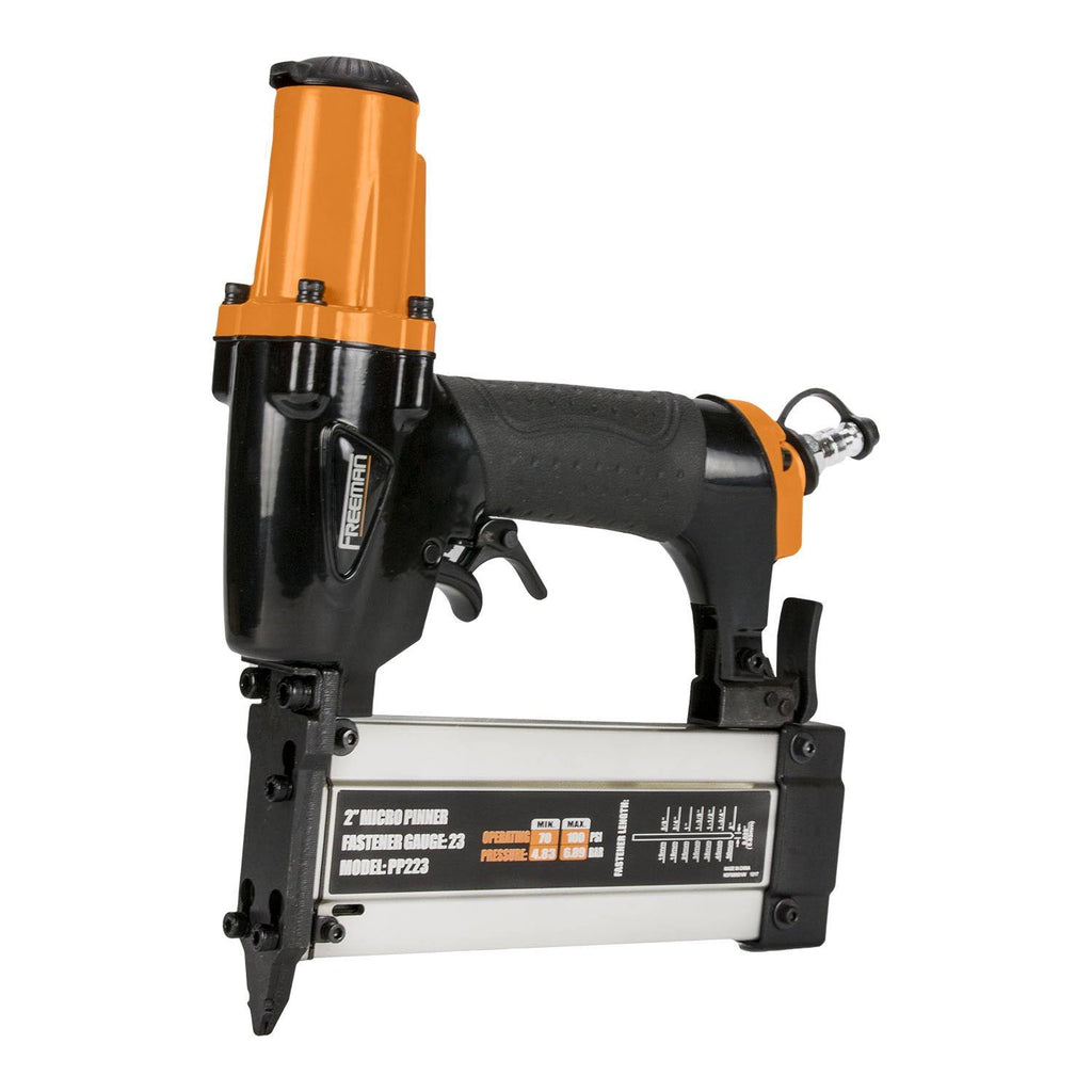 Pneumatic 23 Gauge 2 in. Micro Pinner with Carry Case D3804