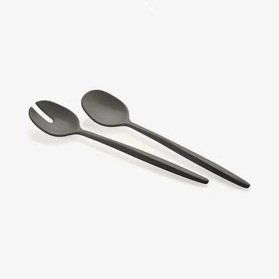 Black Salad Servers M4770