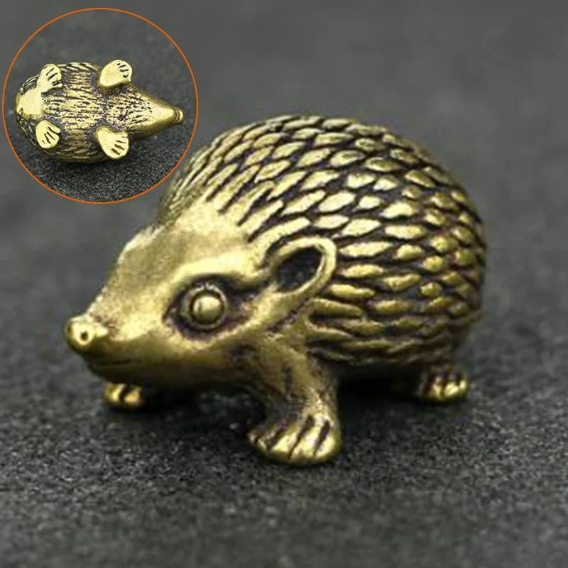 Brass Hedgehog Statue Ornaments P24948
