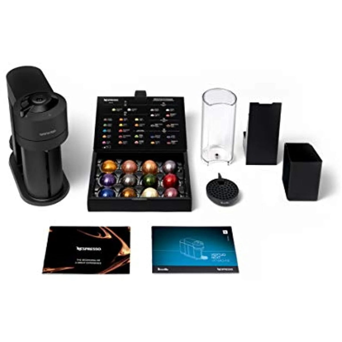 Black Single Serve Coffee and Espresso Machine B98214
