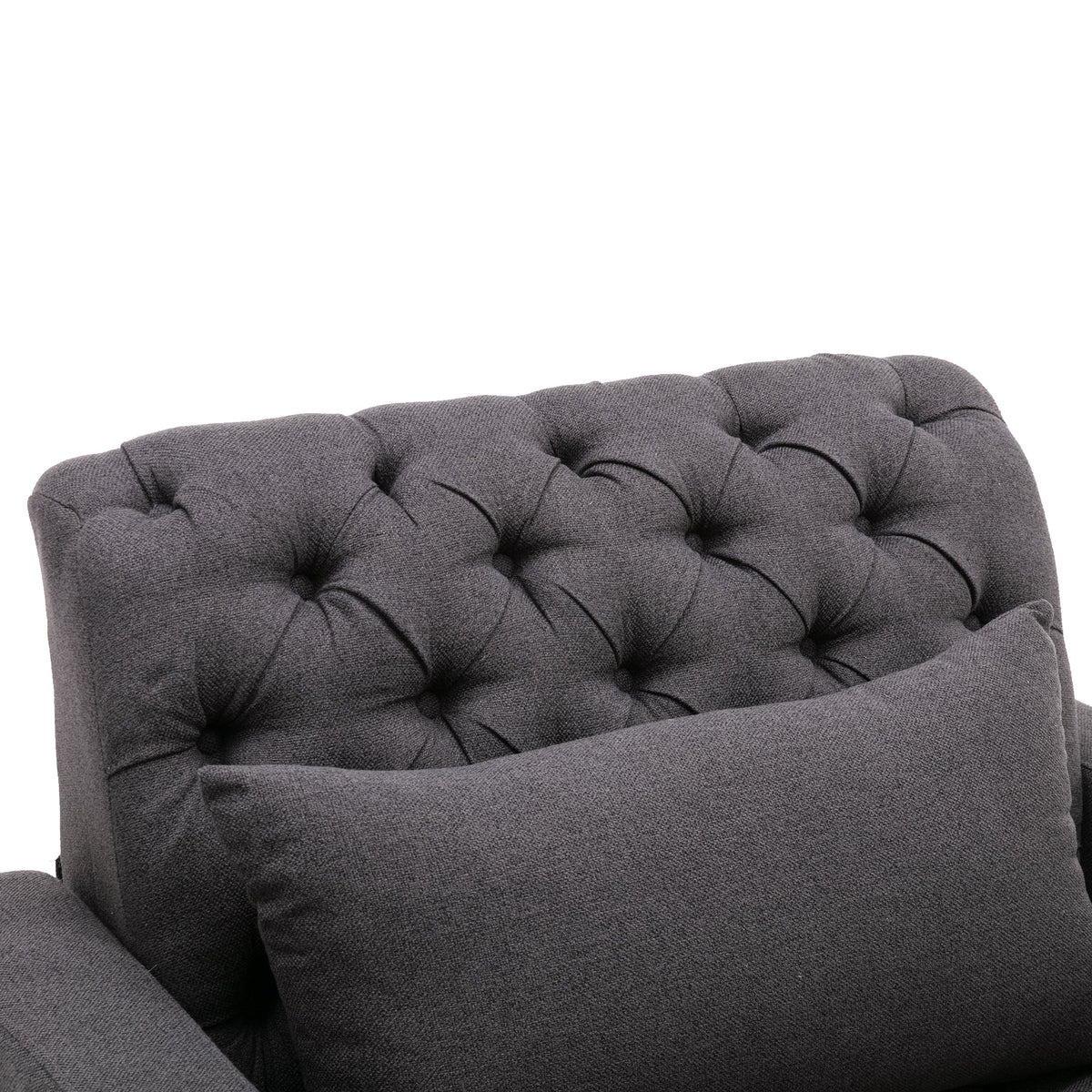 Gray 3 in 1 Sleeper Sofa with Pillow C95734