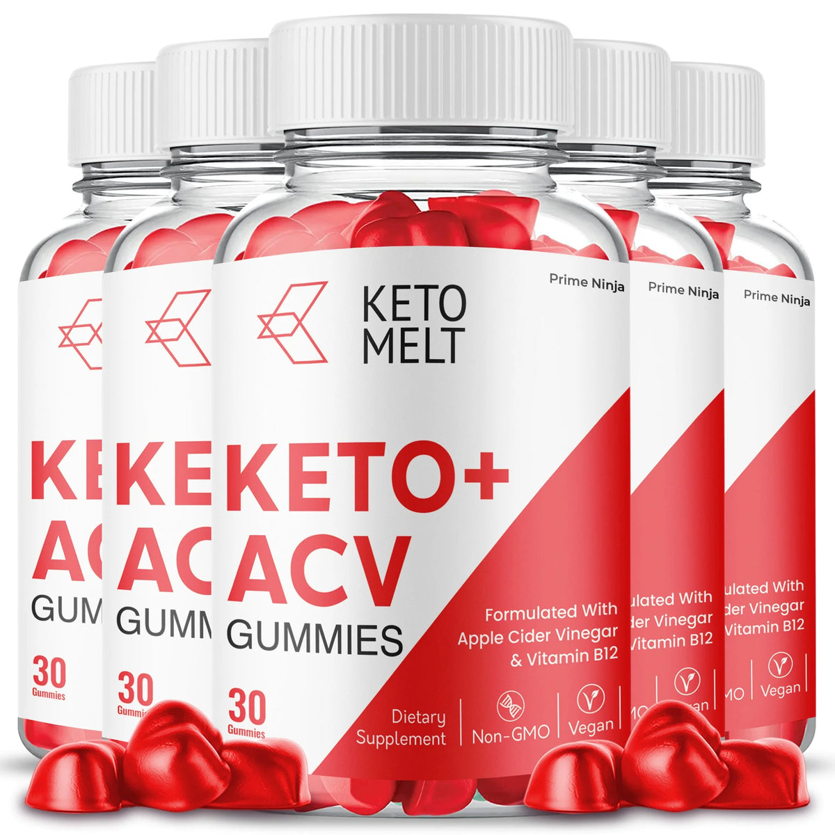 Keto Melt ACV Gummies 5 Pack Z846608