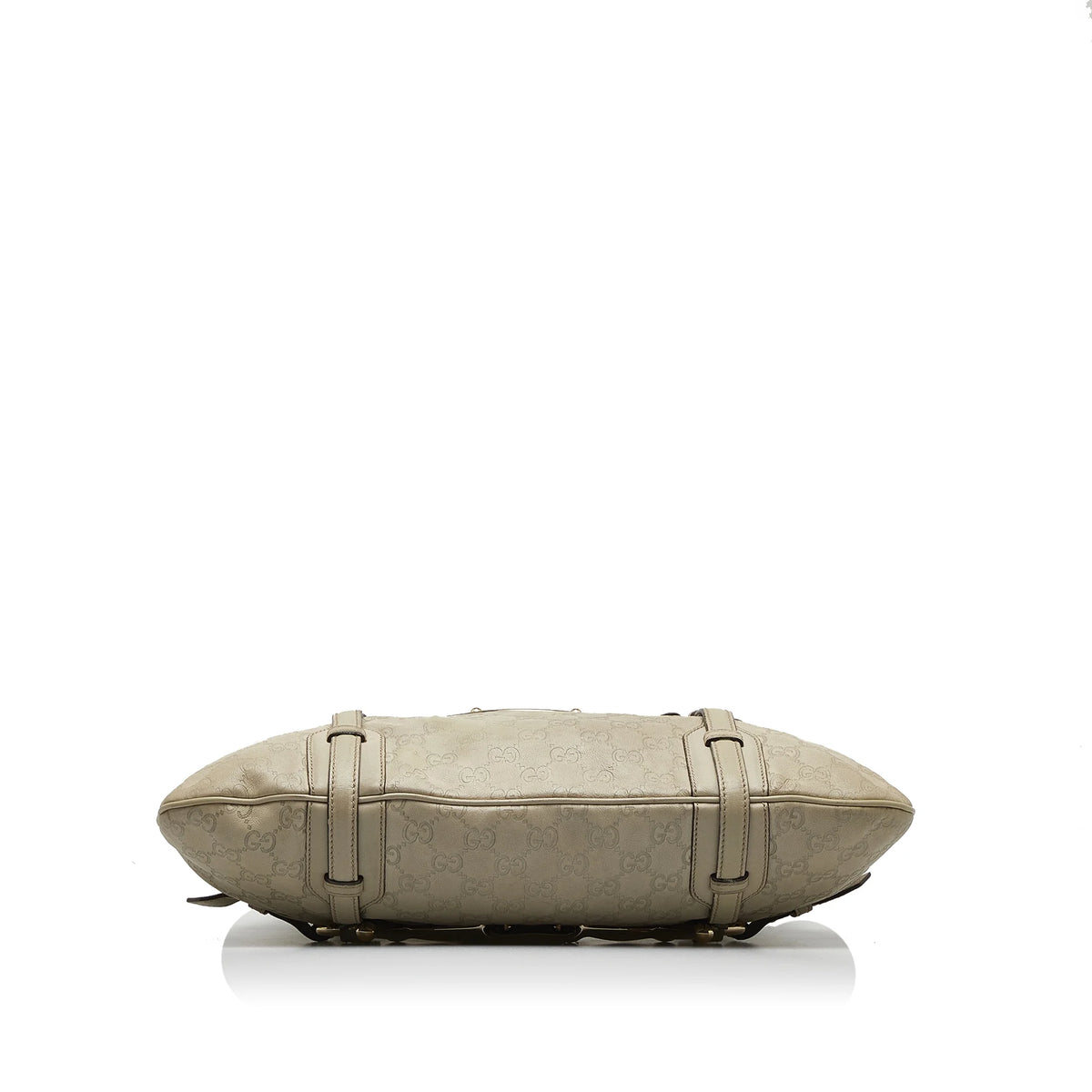 Brown Calf Leather Hobo Bag A8720