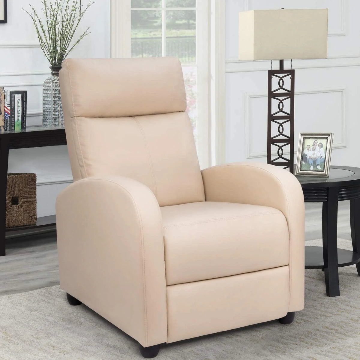 Pu Leather Recliner Chair M436564