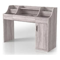 Wood Multi-Storage Vanity Table Y79571