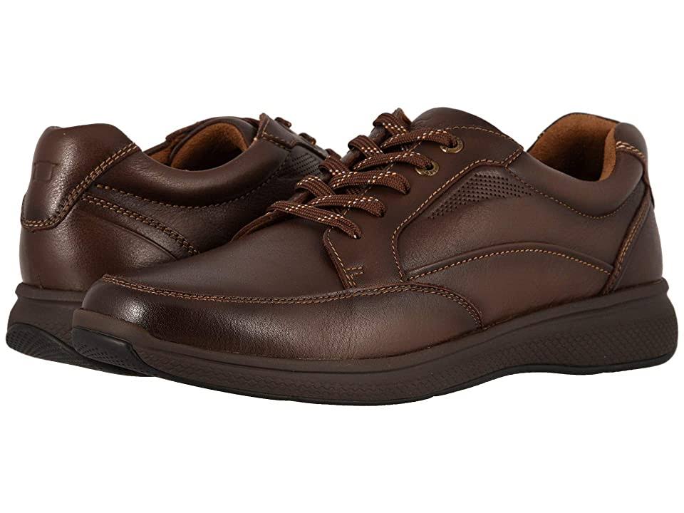 Brown Tumbled Moc Toe Walk Shoes J967
