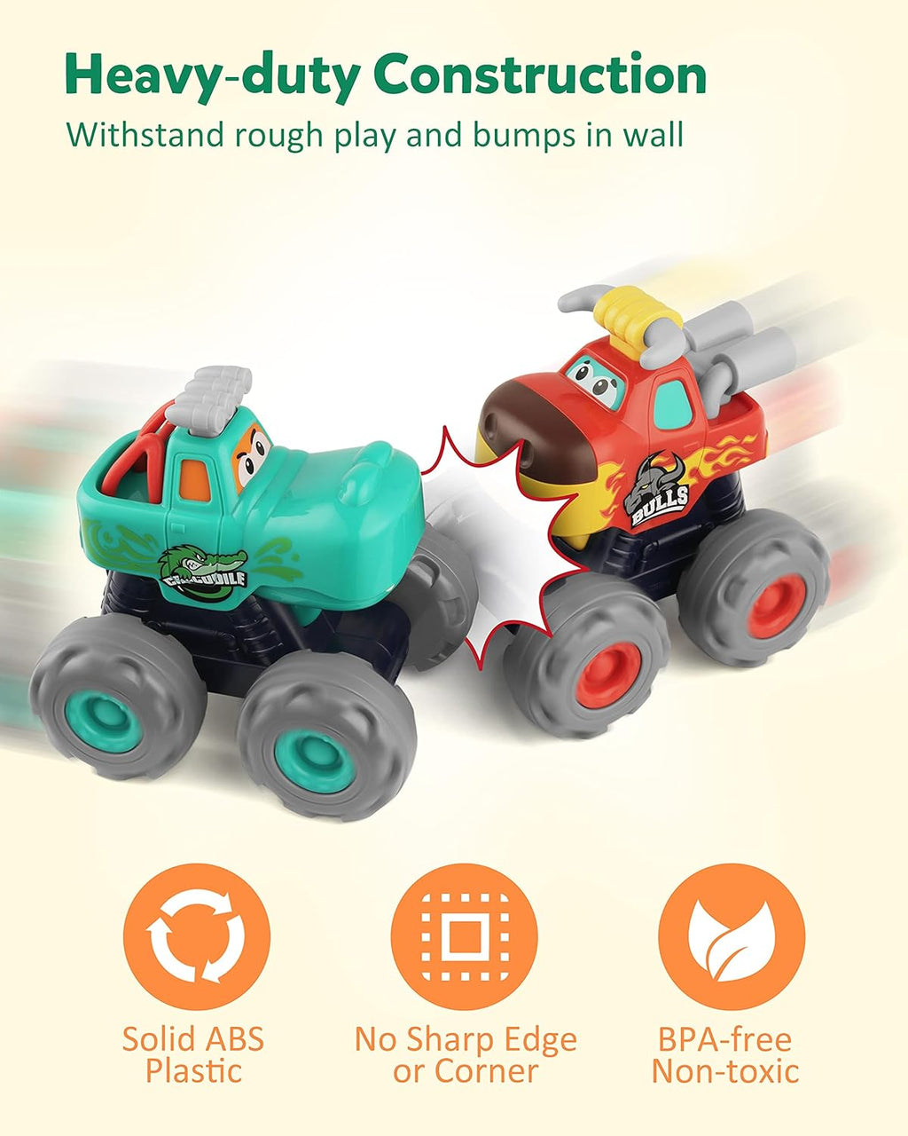 Friction Powered Cars 3PCS Toy Set L32964
