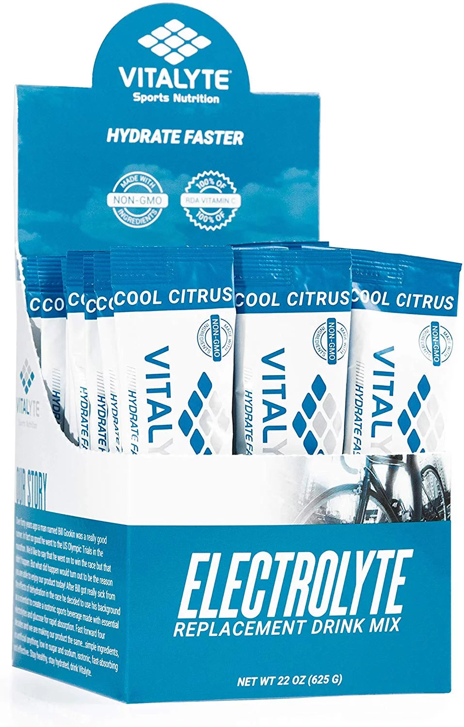 Electrolyte Replacement Powder Drink Mix, 25 Single Serving Stick Packs I5117