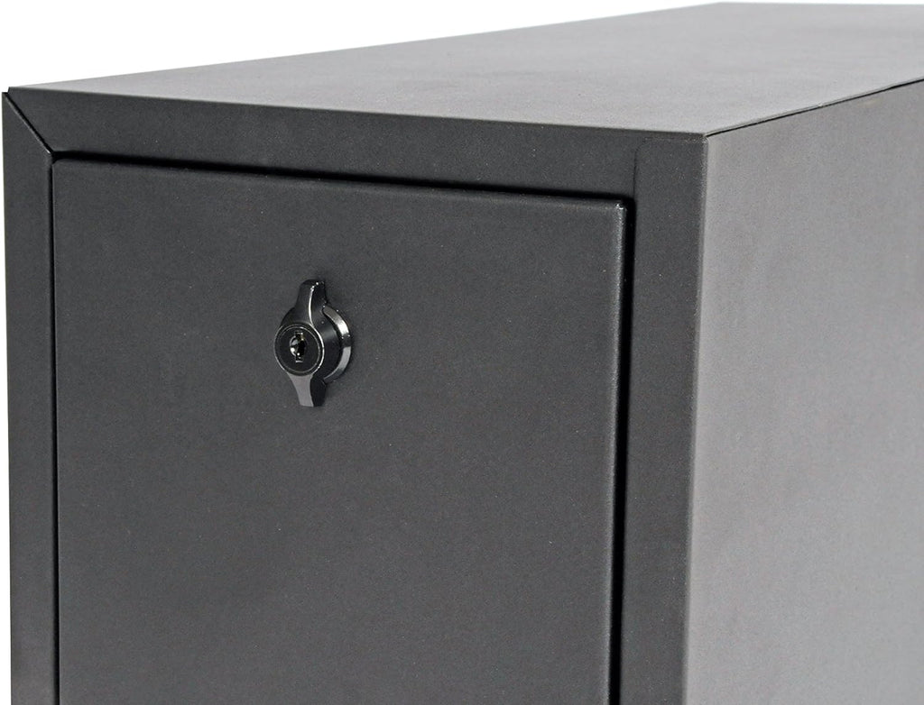 Steel Wheel Well Tool Box with Drawers U367825