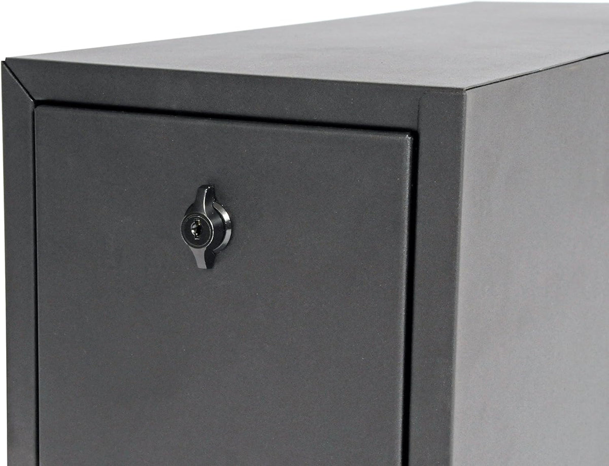 Steel Wheel Well Tool Box with Drawers U367825