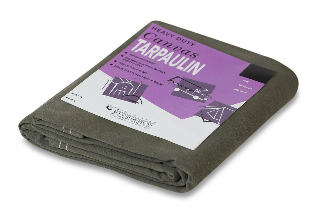 Olive Drab 21 oz Canvas Tarpaulin P9347