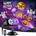 Halloween Projector Lights with 19 HD Replaceable Slides J400743