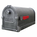 Swedish Silver Curbside Mailbox R346