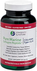 Marine Collagen Peptide 120 Capsules Dietary Supplement F1474