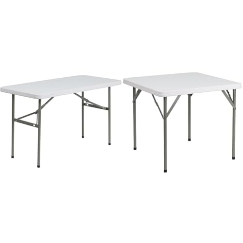 White Plastic Folding Event Table W759800