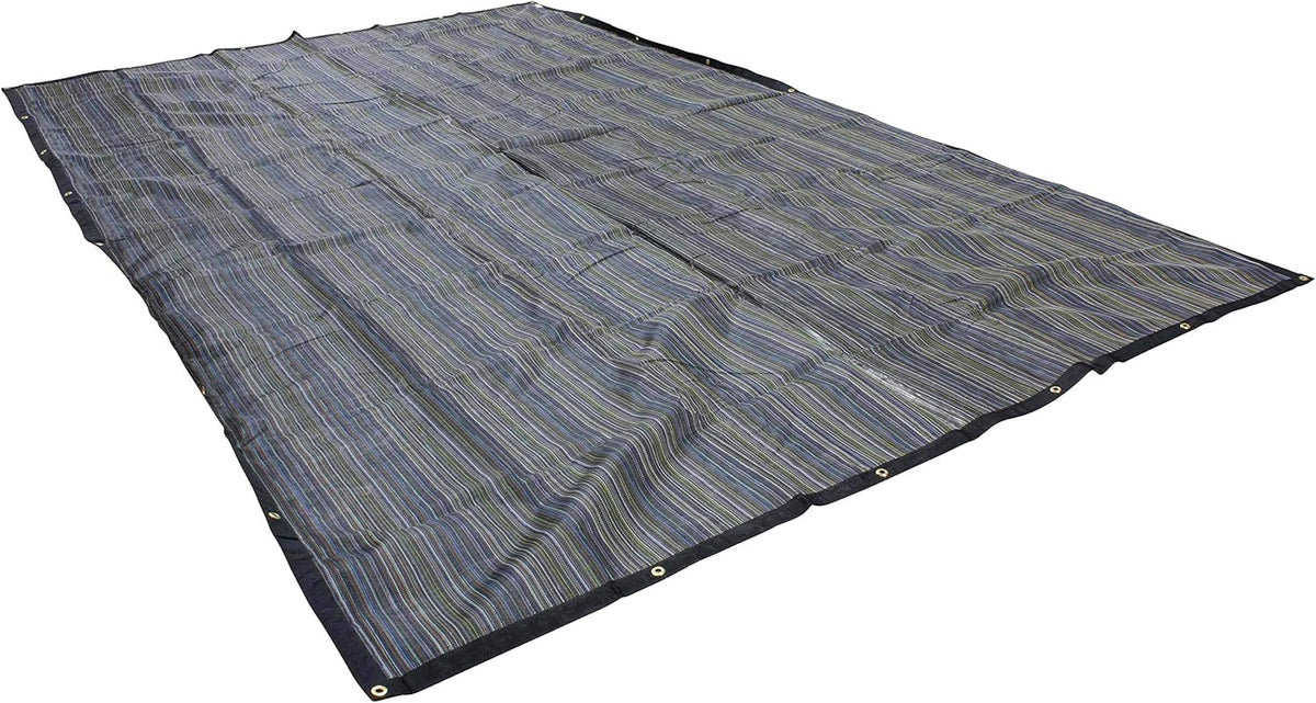10oz Multi Mesh Tarp PVC Coated Poly Shade (10' x 26') N1910