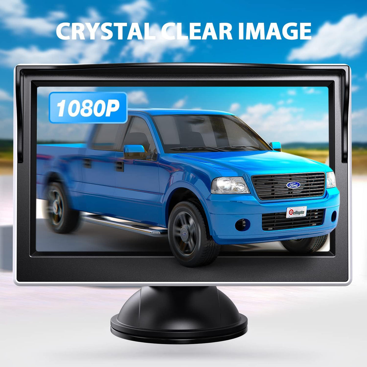Backup Camera with 5 inch Monitor License Plate Rear View Camera Pack of 2 Z743076