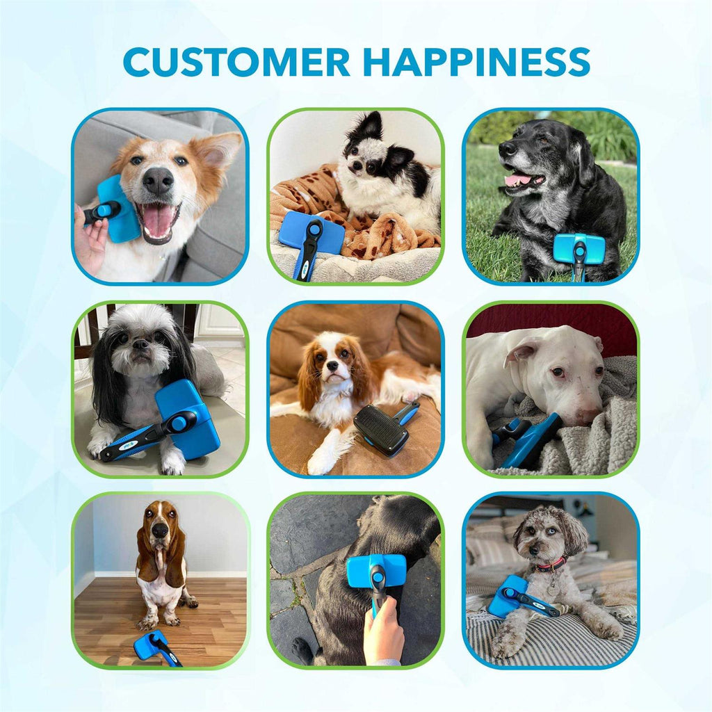 Dog Self Cleaning Slicker Brush U830