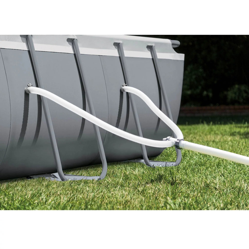24' x 12' x 52 Rectangular Frame Swimming Pool with Pump L858