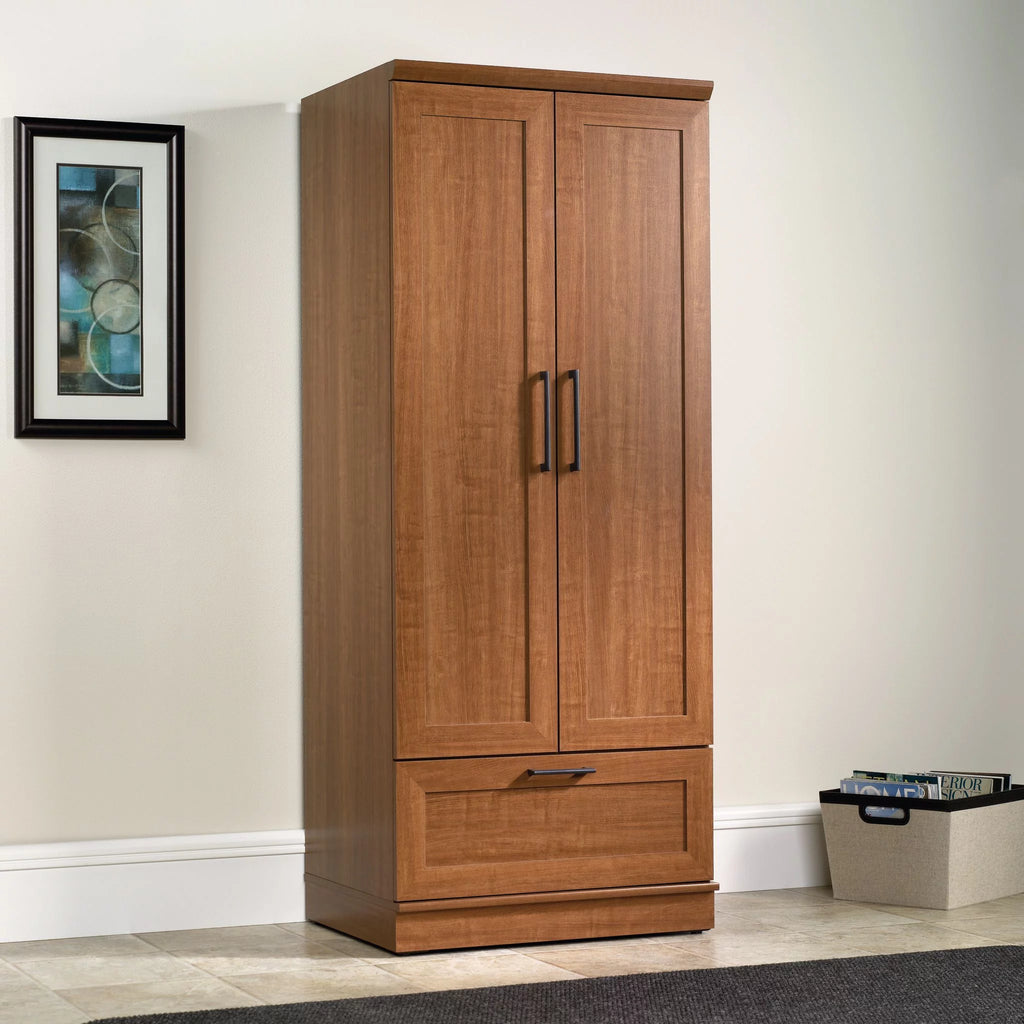 Sienna Oak Finish Wardrobe/Storage Cabinet K3361