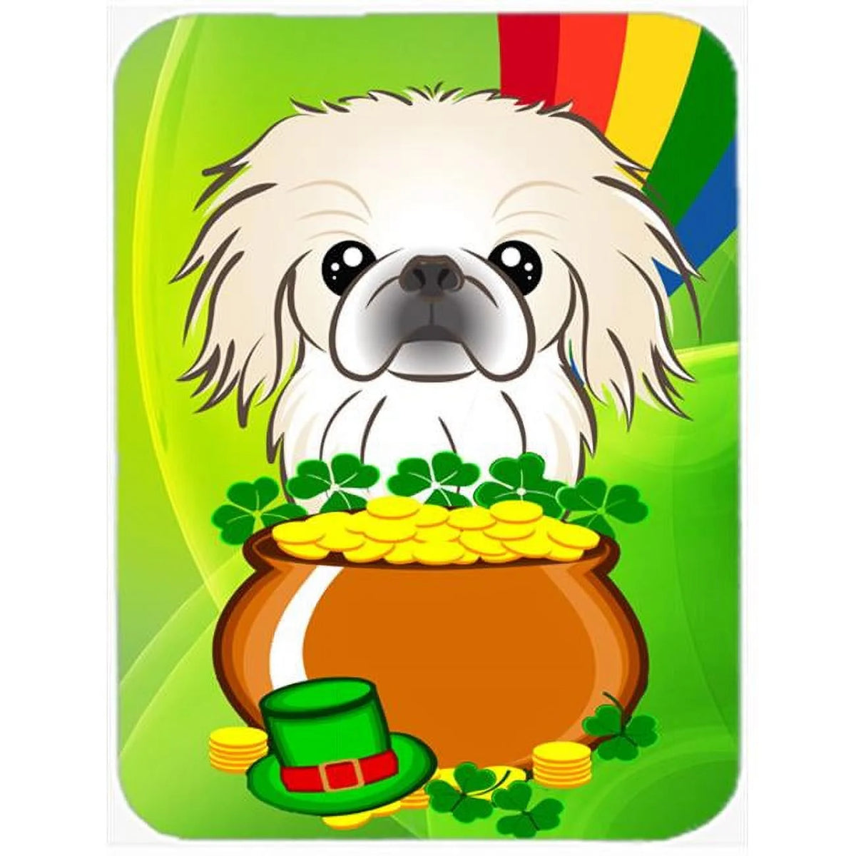 St. Patricks Day Glass Cutting Board V80735