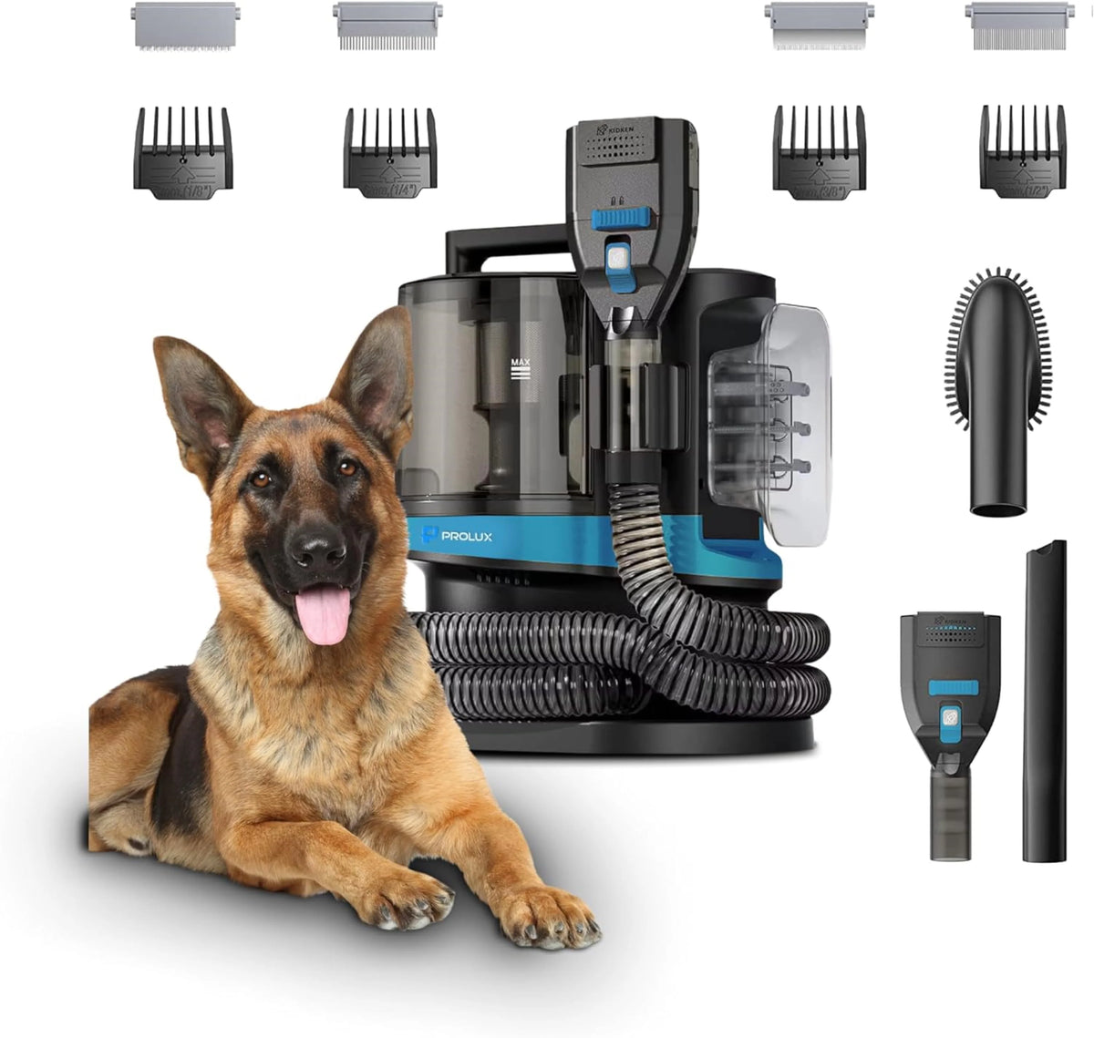 4 in 1 Bagless Pet Grooming Vacuum N243