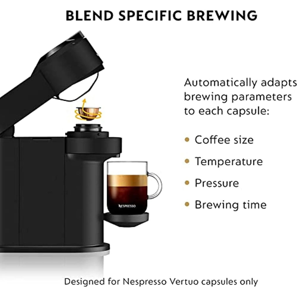 Black Single Serve Coffee and Espresso Machine B98214