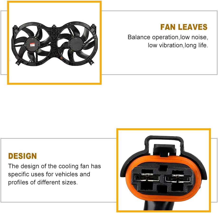 Replacement Cooling Fan Assembly for Infiniti JX35 QX60 Nissan Pathfinder P78466