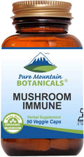 Kosher Vegan Mushroom Immune Capsules, 90 Caps U11746