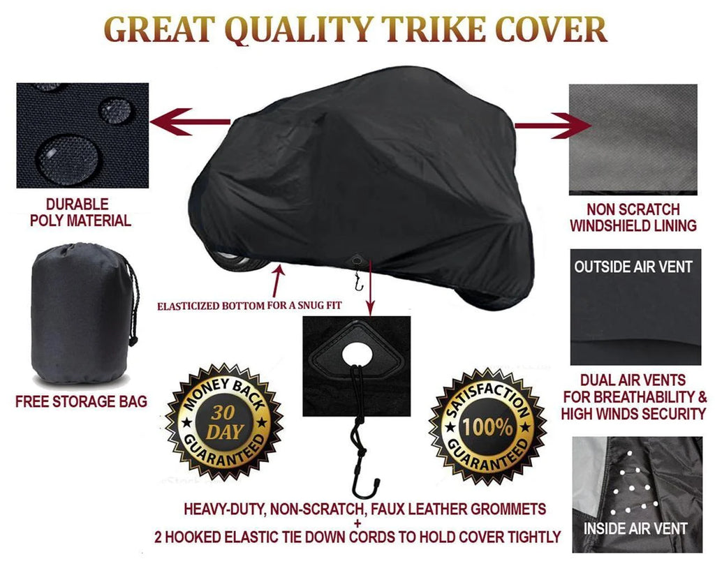 Trike Cover for Victory CrossBow Vision 3-Wheeler D48594