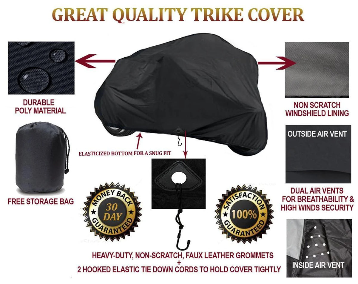 Trike Cover for Victory CrossBow Vision 3-Wheeler D48594