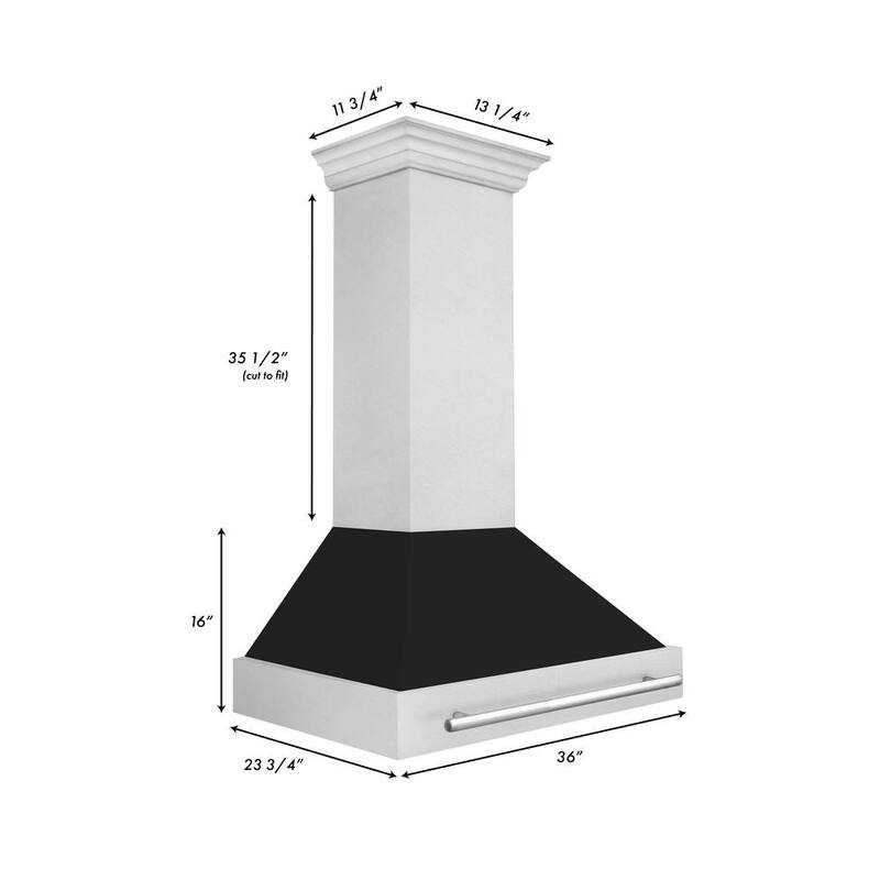 36 in. 700 CFM Wall Mount Range Hood X555734