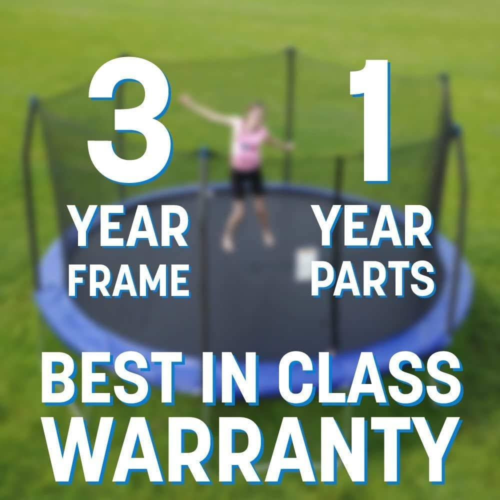 8-Feet Trampoline with Safety Enclosure and Basketball Hoop L4505