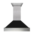 36 in. Stainless Steel Range Hood with Black Matte Shell J371