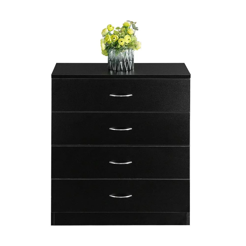 4 Drawer White Dresser D58828
