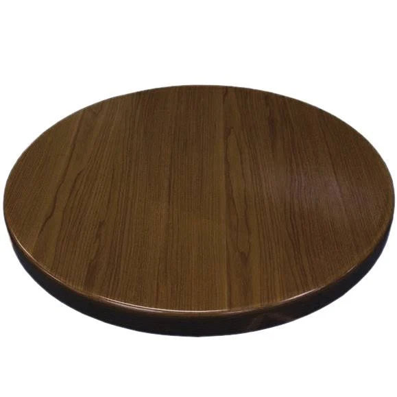 Walnut Resin Round Table Top P9931