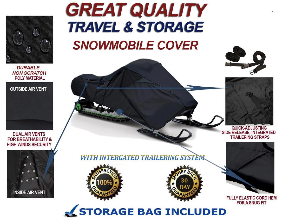 300D Snowmobile Travel and Storage Cover G7097